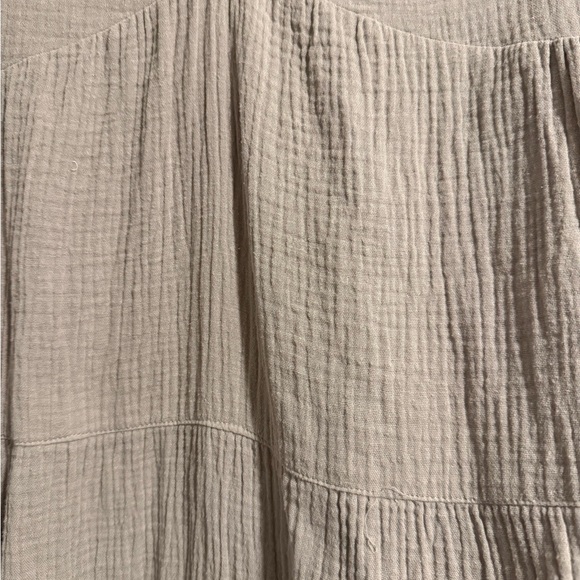 Neuflora V-Neck Oversized Tiered Mini Dress - Picture 4 of 5